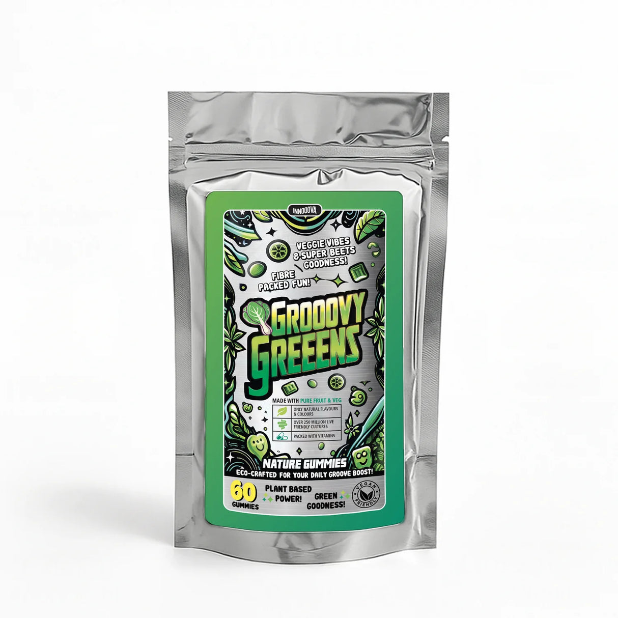 Grooovy Greens Gummies by Innooova - Ape Vapes