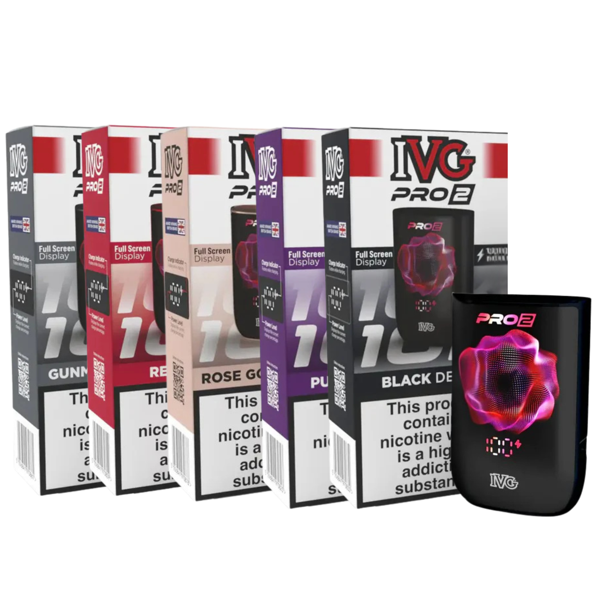 Group Image IVG Pro 2 Pod Kit (Device Only) - Ape Vapes