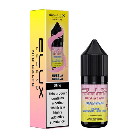 Hubbla Bubbla Nic Salt by Elux Legend - Ape Vapes