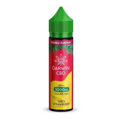 Juicy Strawberry 3000mg Isolate by Darwin CBD - Ape Vapes