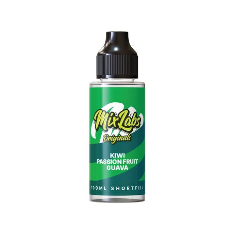 Kiwi Passionfruit Guava 100ml Shortfill by Mix Labs Originals - Ape Vapes