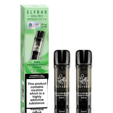 Kiwi_passionfruit_guava_elfa_pro_pre filled_pods_2_pack_ _ape_vapes