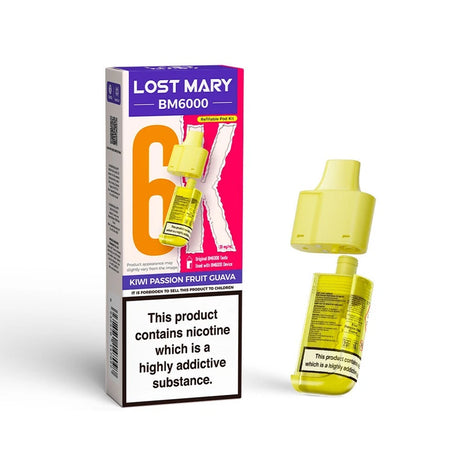 Kiwi_passionfruit_guava_lost_mary_bm6000_prefilled_vape_pods_ _ape_vapes