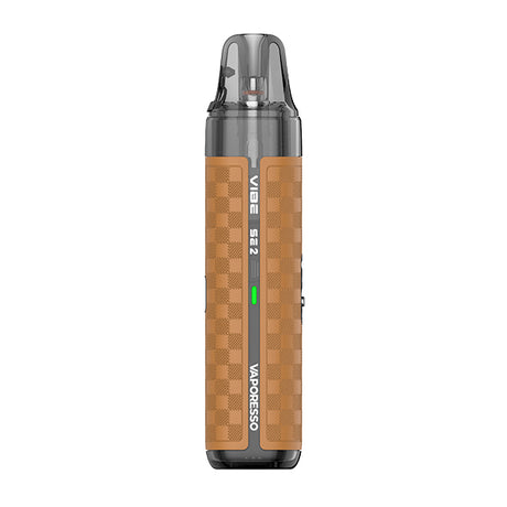Leather Brown Vibe SE 2 Pod Kit by Vaporesso - Ape Vapes
