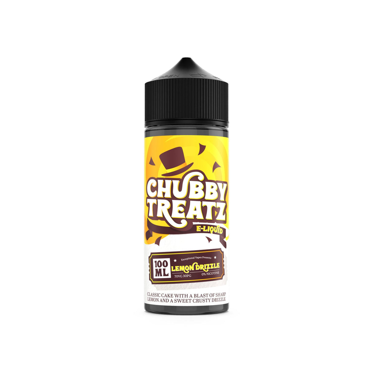 Lemon Drizzle Cake 100ml & 200ml Shortfill by Chubby Treatz - Ape Vapes