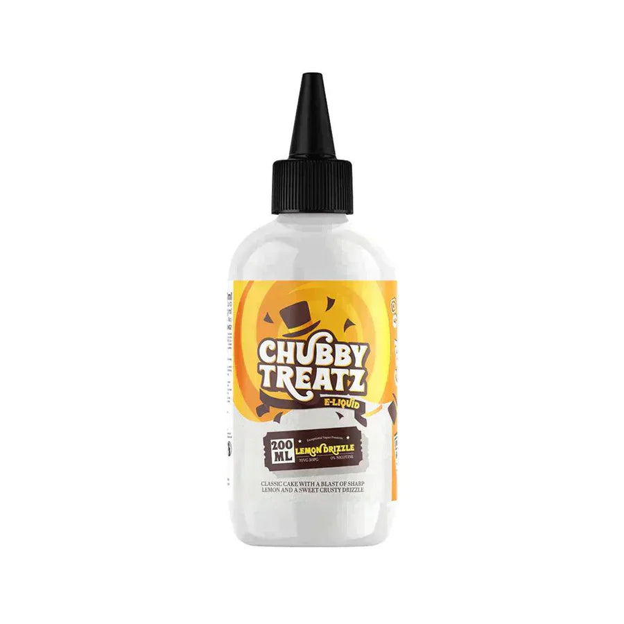 Lemon Drizzle Cake 100ml & 200ml Shortfill by Chubby Treatz - Ape Vapes