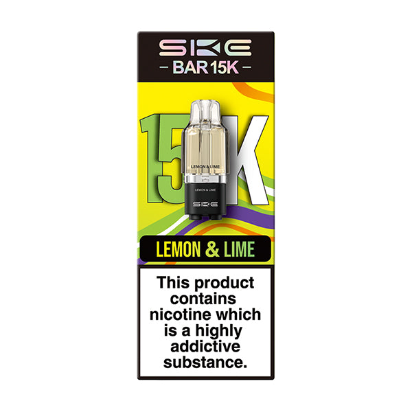 Lemon Lime SKE Bar 15k Replacement Prefilled Pods - Ape Vapes
