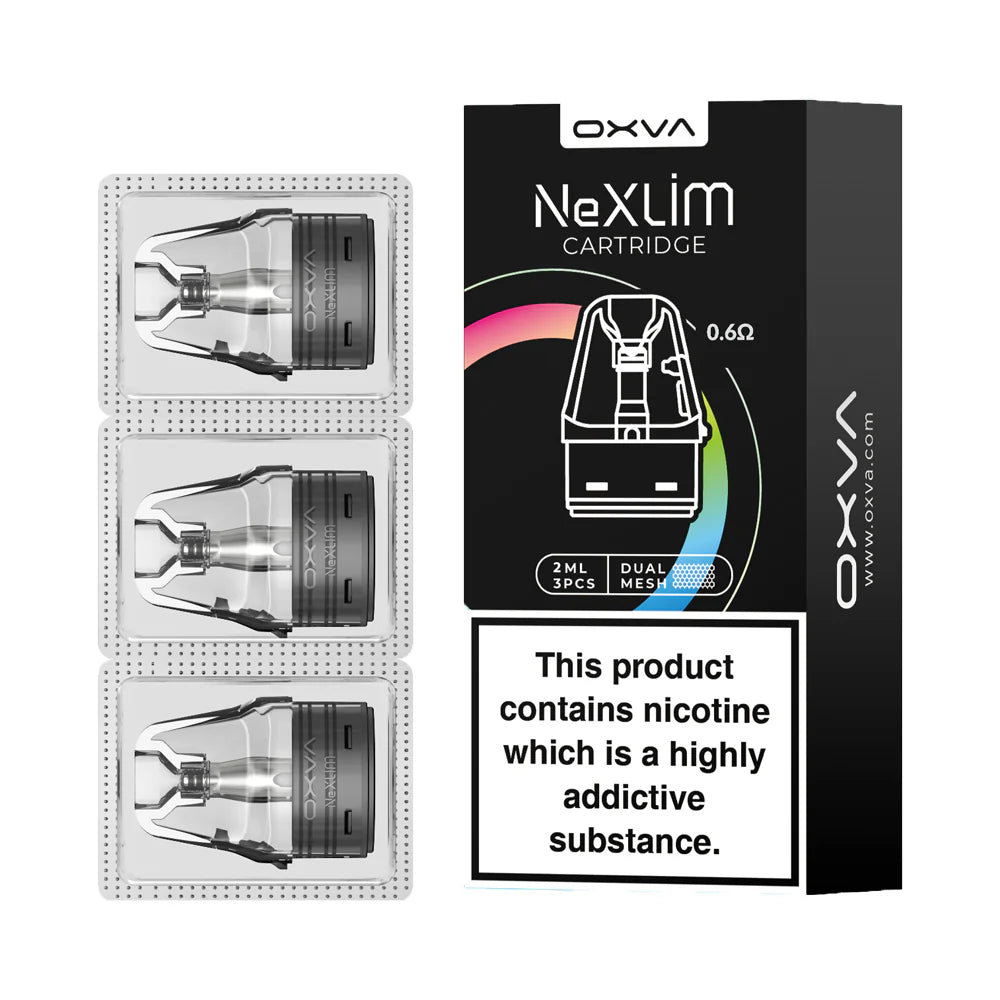 NeXlim XL Replacement Cartridges by OXVA - 3 Pack / PRE-ORDER ONLY