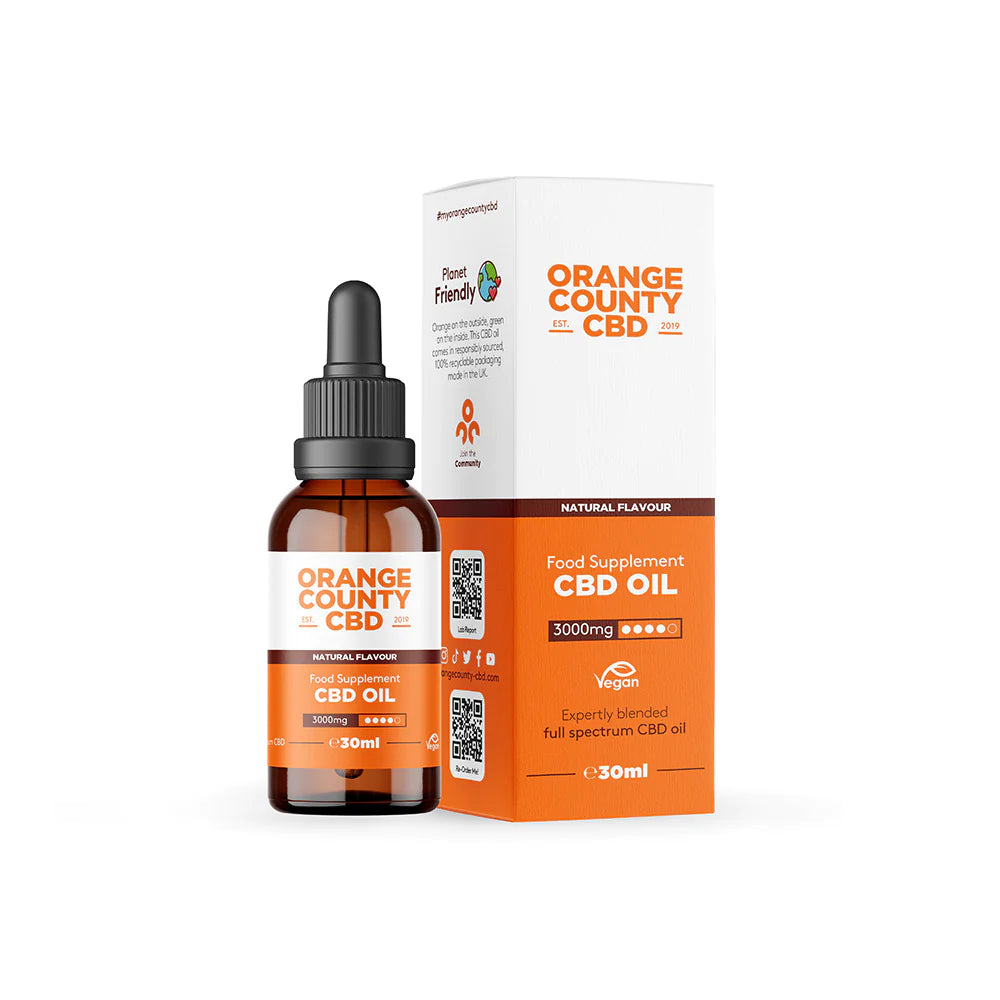 3000MG CBD OIL (30ML) BY ORANGE COUNTY