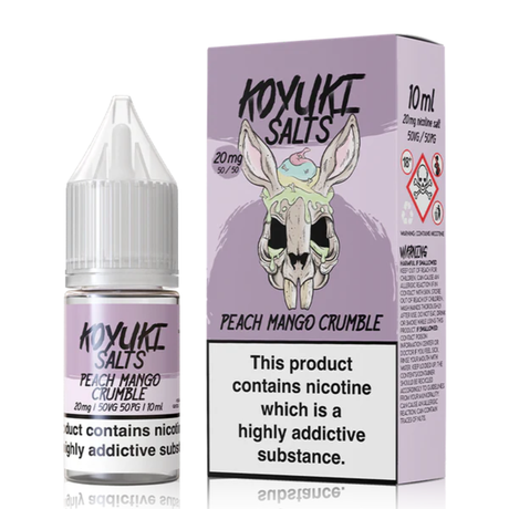 Peach Mango Crumble Nic Salt by Koyuki - Ape Vapes