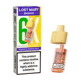 Pineapple Passionfruit Lost Mary BM6000 Prefilled Vape Pods - Ape Vapes
