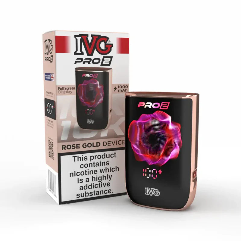 Rose Gold IVG Pro 2 Pod Kit (Device Only) - Ape Vapes