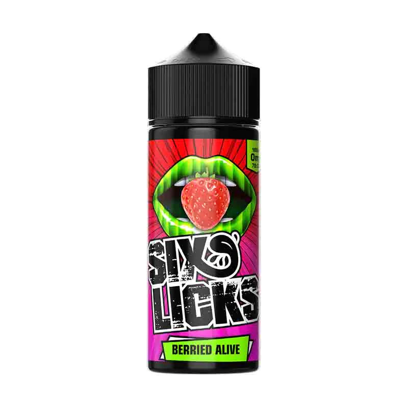 Berried Alive 100ml Shortfill by Six Licks