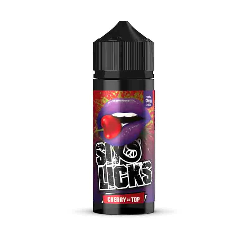 Cherry On Top 100ml Shortfill by Six Licks