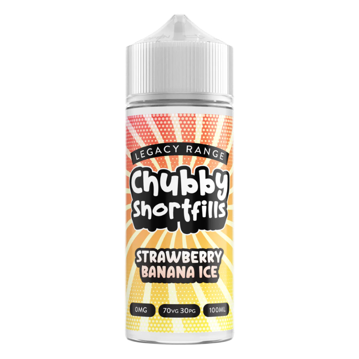 Strawberry Banana 100ml Shortfill by Chubby Shortfill Legacy Range - Ape Vapes