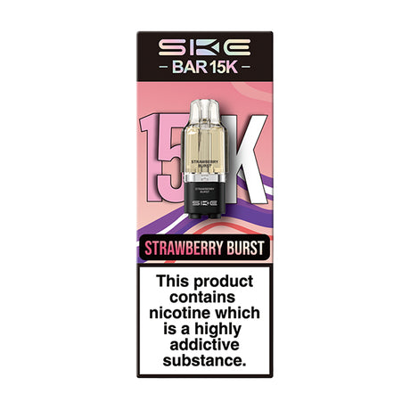 Strawberry Brust SKE Bar 15k Replacement Prefilled Pods - Ape Vapes