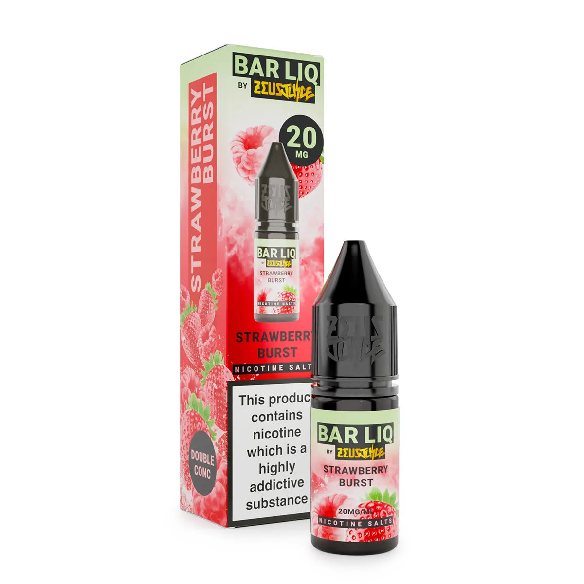 Strawberry Burst Nic Salt by Bar Liq Zeus Juice - Ape Vapes