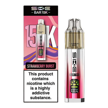 Strawberry Burst SKE Bar 15K Prefilled Pod Kit - Ape Vapes
