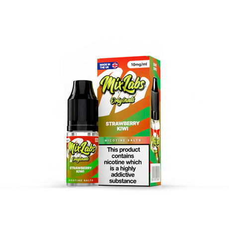 Strawberry Kiwi by Mix Labs Originals 10ml Nic Salt - Ape Vapes