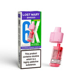 Strawberry Raspberry Cherry Ice Lost Mary BM6000 Prefilled Vape Pods - Ape Vapes