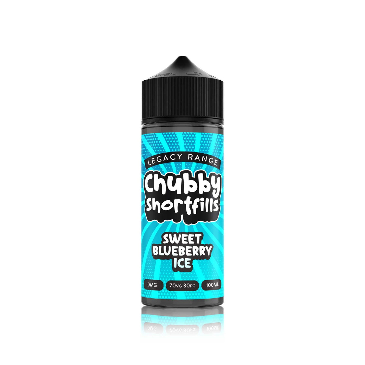 Sweet Blueberry Ice 100ml Shortfill by Chubby Shortfill Legacy Range