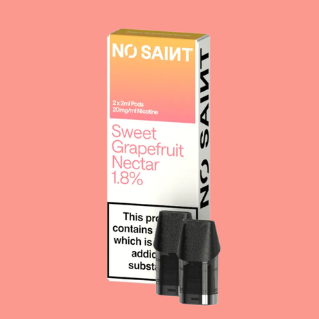 Sweet Grapefruit Nectar No Saint Prefilled Replacement Pods (2 Pack) - Ape Vapes