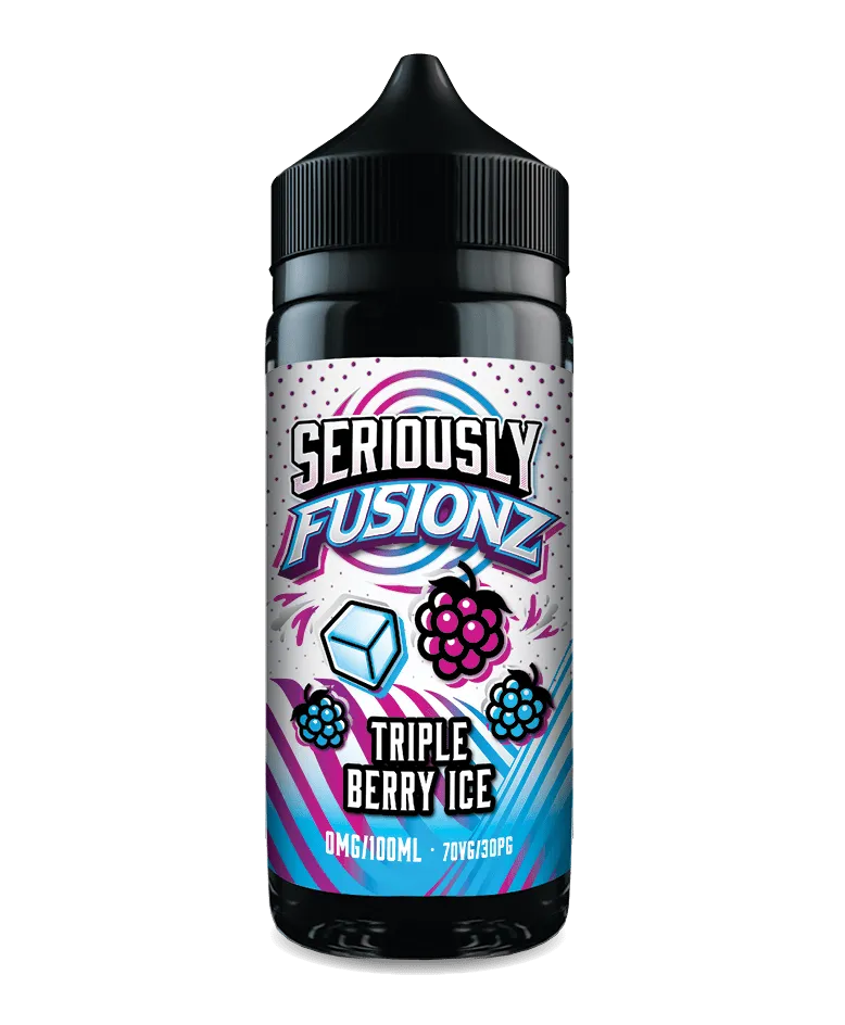 Triple Berry Ice 100ml Shortfill by Seriously Fusionz