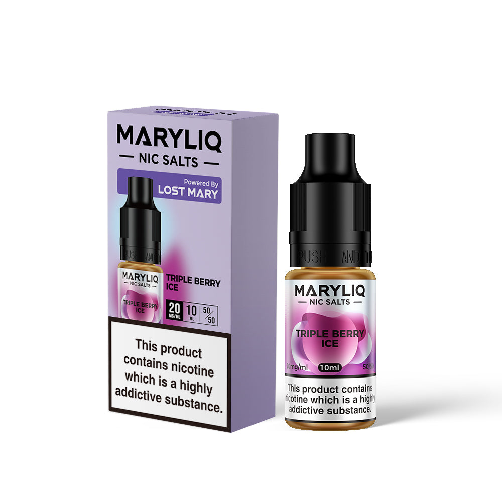 Triple Berry Ice Nic Salt - Maryliq by Elf Bar