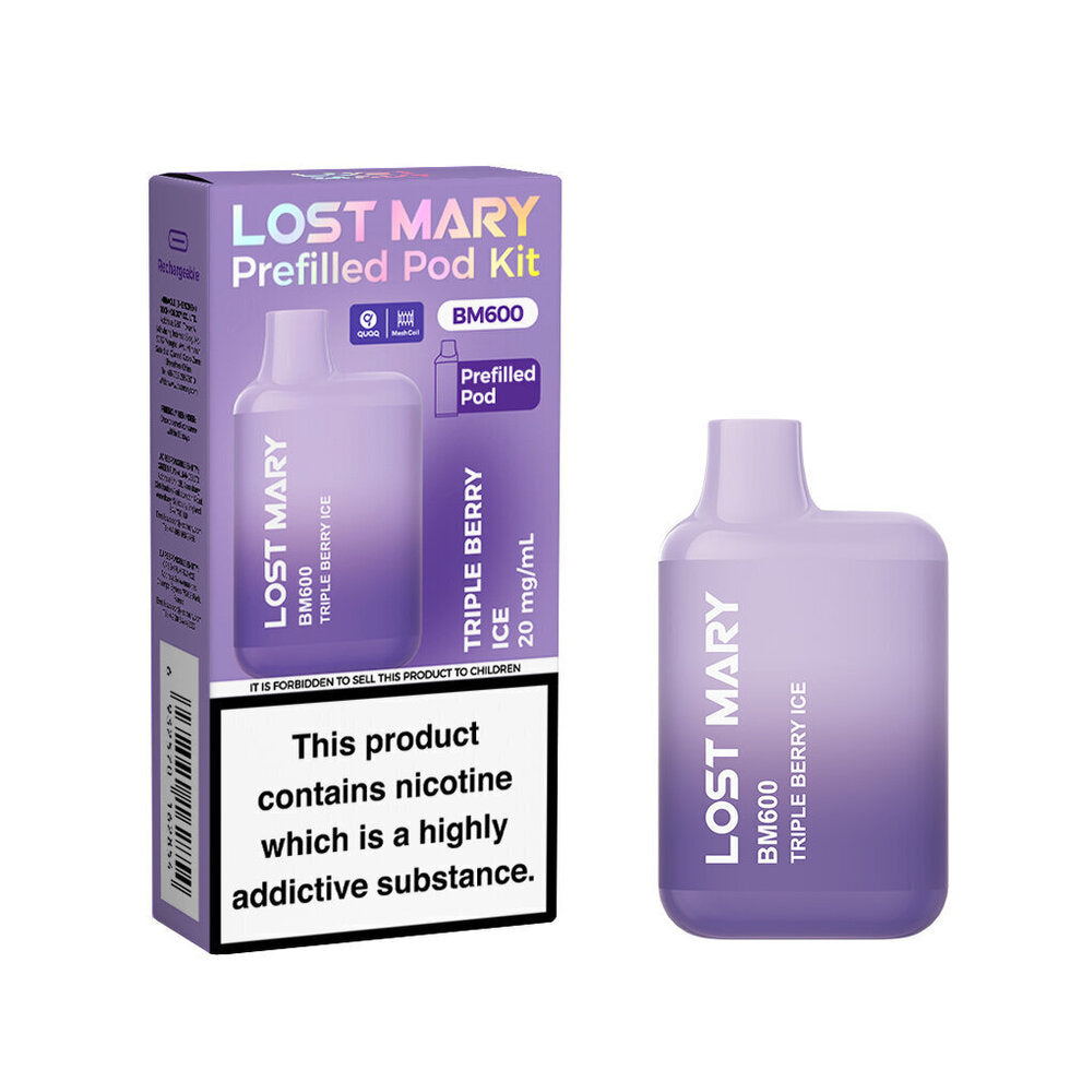 Triple_berry_ice_lost_mary_600_prefilled_pod_vape_kit_ _ape_vapes