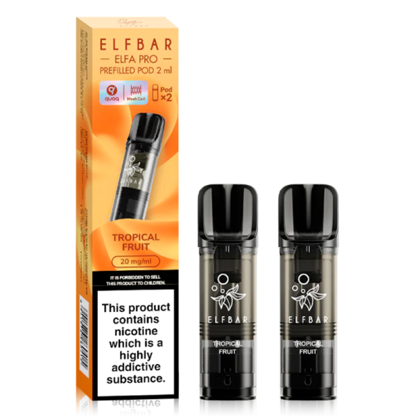 Tropical_fruit_elfa_pro_pre filled_pods_2_pack_ _ape_vapes