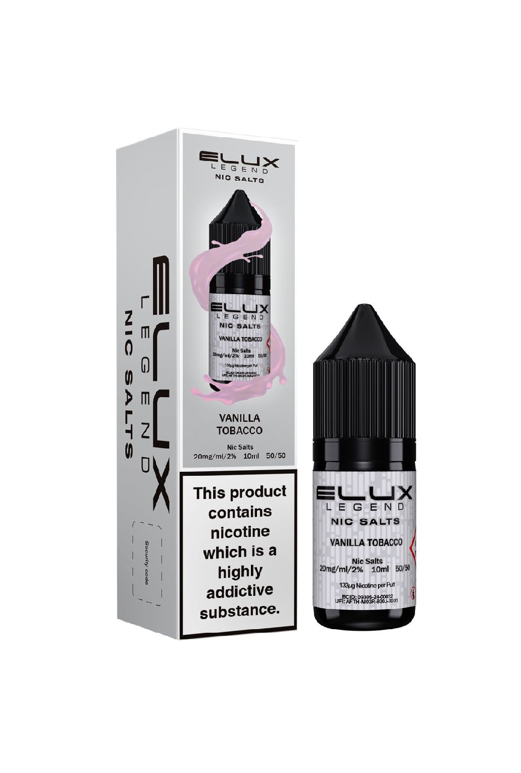 Vanilla Tobacco Nic Salt by Elux