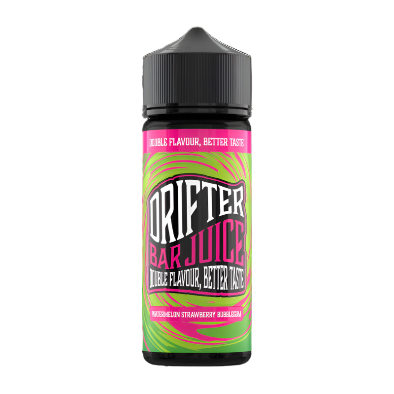 Watermelon Strawberry Bubblegum 100ml Shortfill by Drifter Bar Juice -Ape Vapes