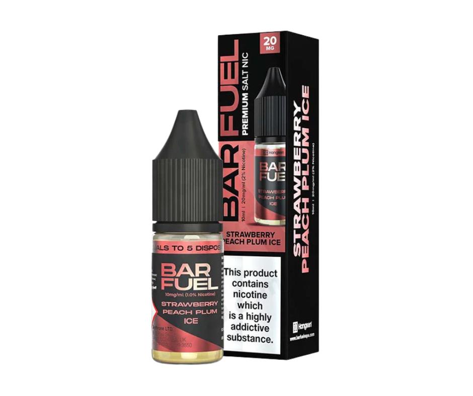 Strawberry Peach Plum Ice Nic Salt By Bar Fuel