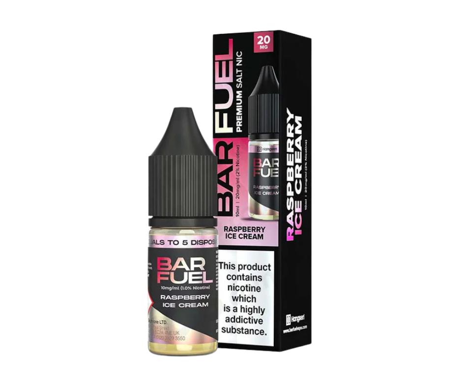 Raspberry Ice Cream Nic Salt By Bar Fuel