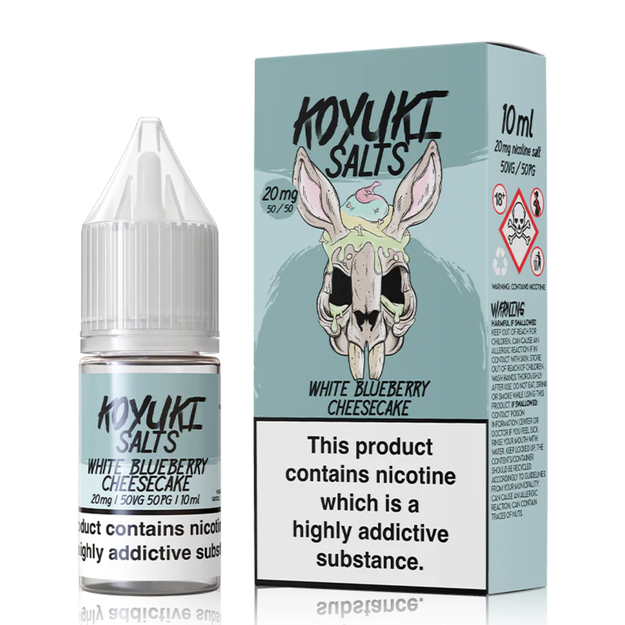 White Blueberry Cheesecake Nic Salt by Koyuki - Ape Vapes
