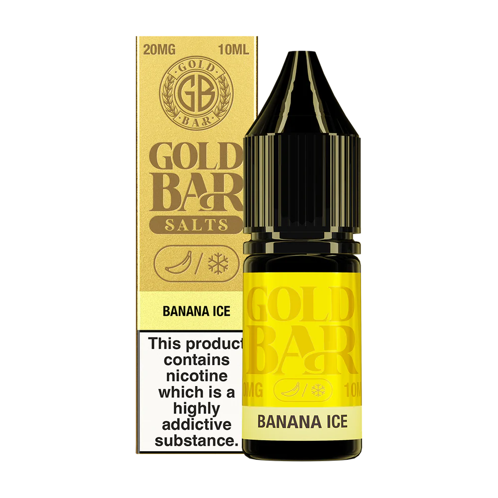 Banana Ice Nic Salt by Gold Bar