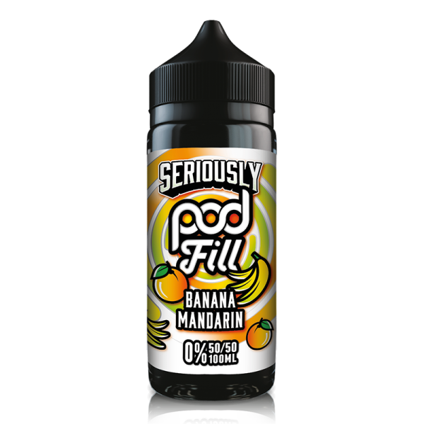 Banana Mandarin 100ml Shortfill by Seriously Pod Fill