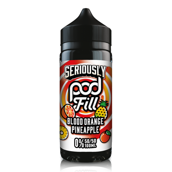 Blood Orange Pineapple 100ml Shortfill by Seriously Pod Fill