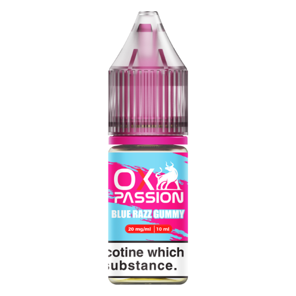 Blue Razz Gummy Nic Salt by Ox Passion