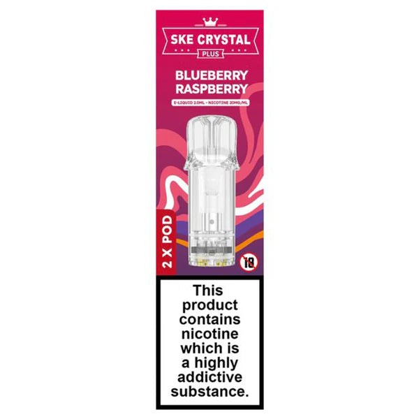 Crystal Plus Pre-Filled Pods by SKE (2 Pack)