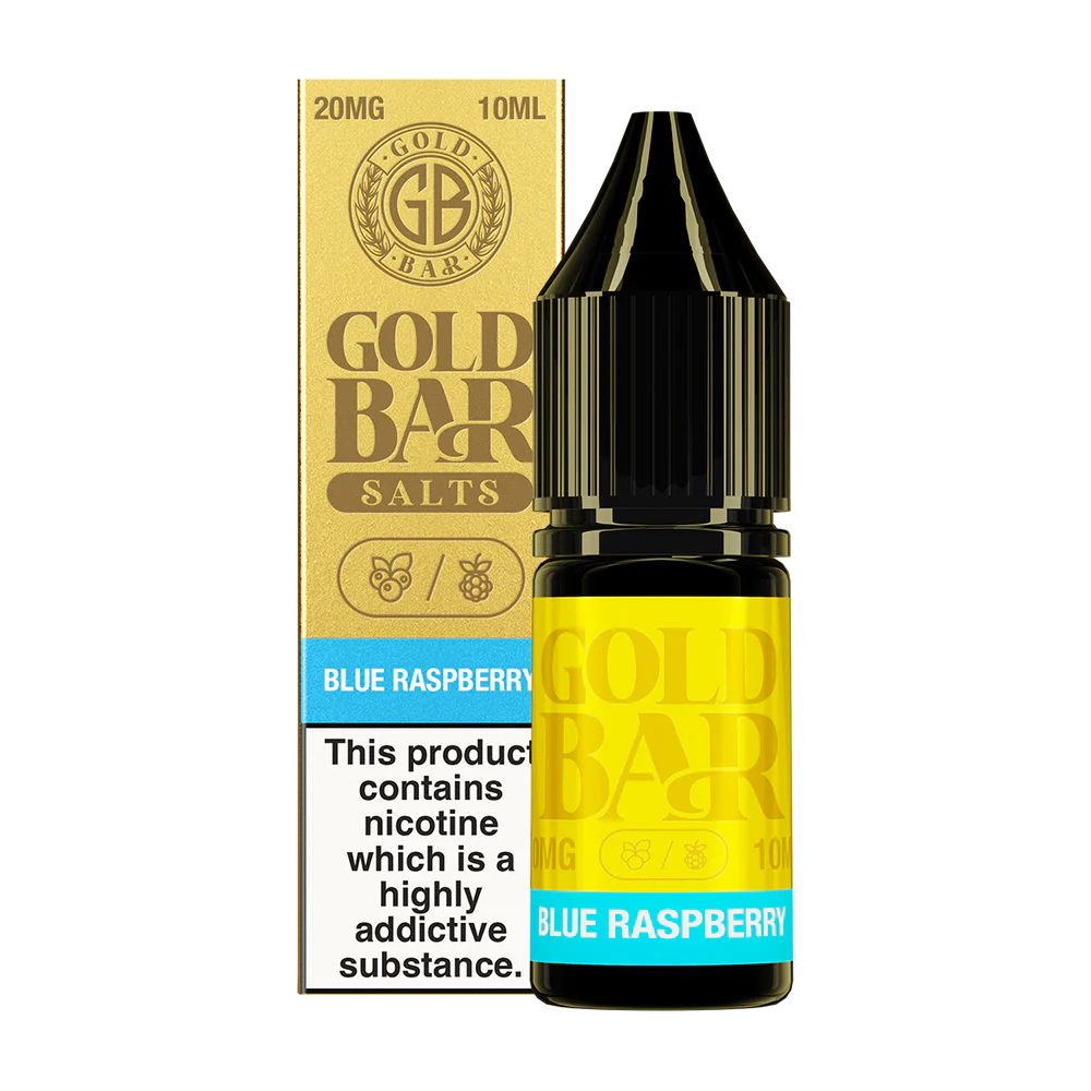 Blue Raspberry Nic Salt by Gold Bar