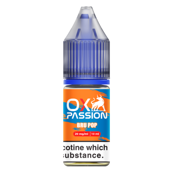 Bru Pop Nic Salt by Ox Passion