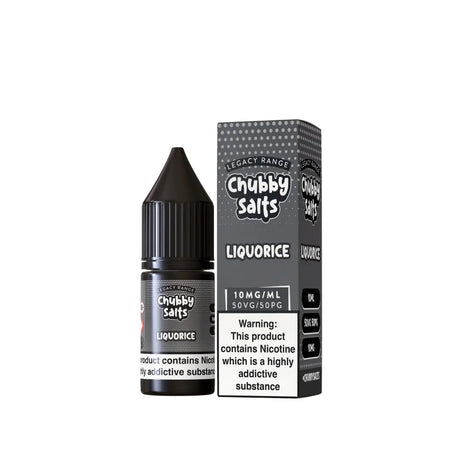 Chubby salts 10ml nic salt liquorice