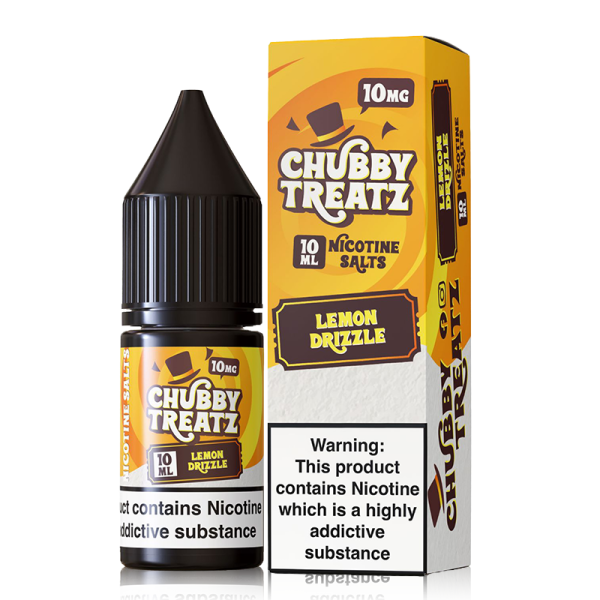 Lemon Drizzle Nic Salt E-liquid by Chubby Treatz