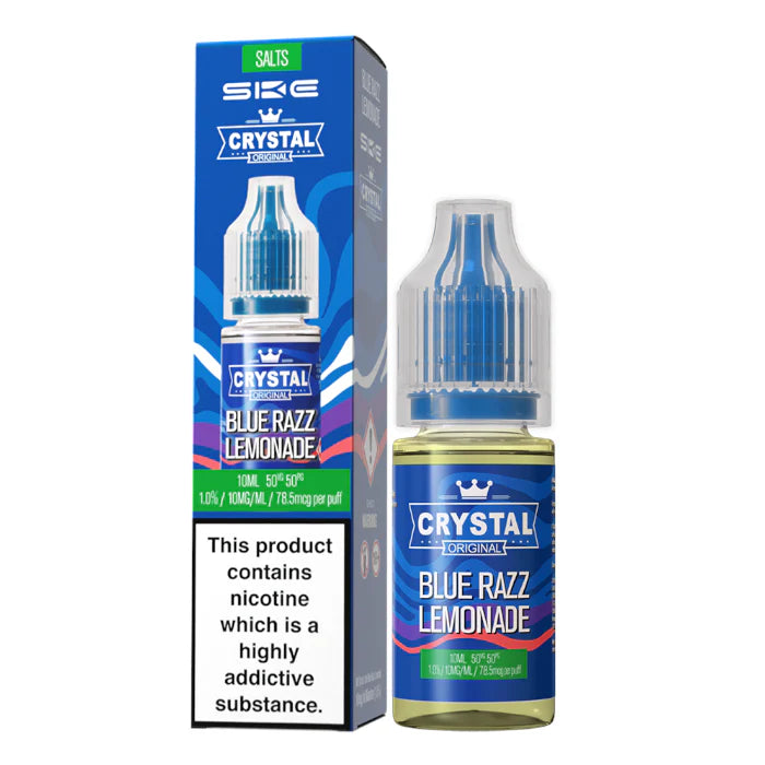 Blue Razz Lemonade 10ml Nic Salt by SKE Crystal V2