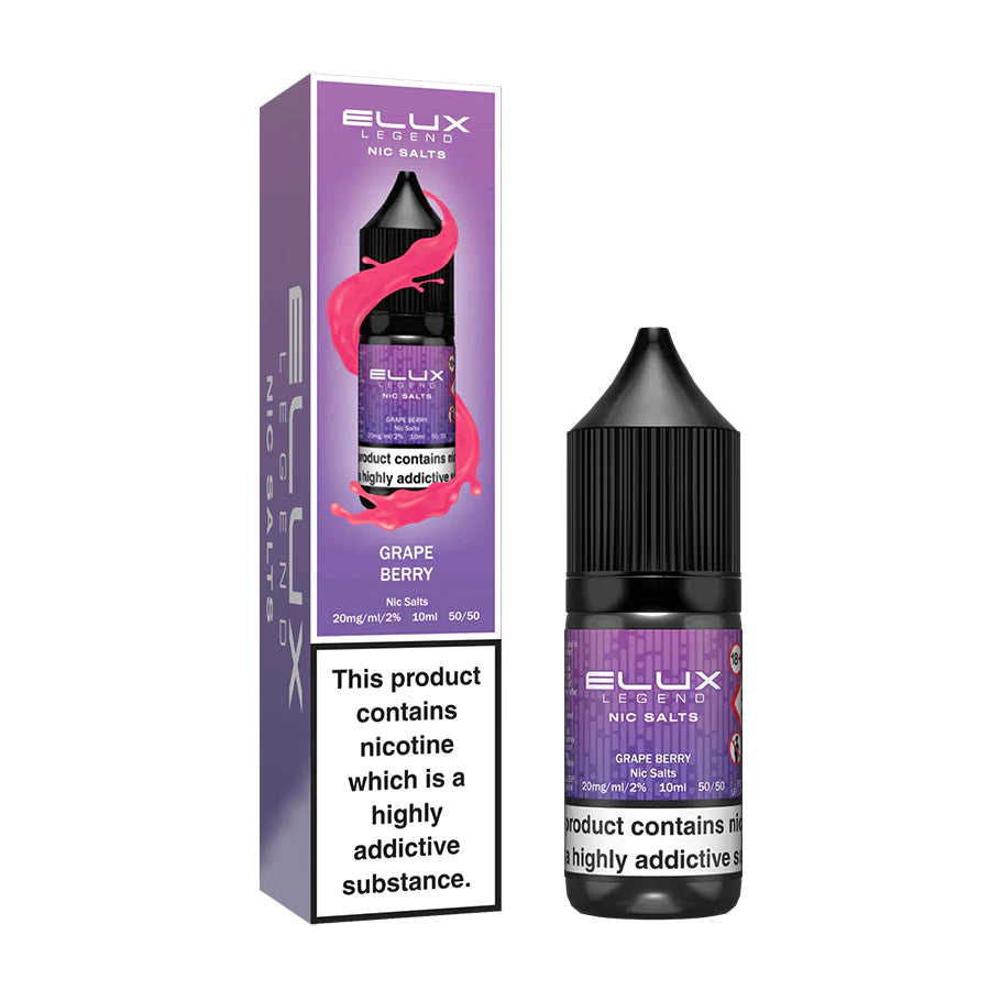 Grape Berry Nic Salt by Elux Legend