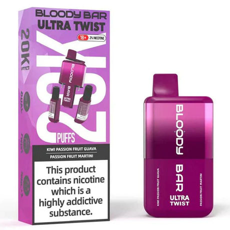 Bloody Bar Ultra Twist 20k Puff Disposable Vape Kit