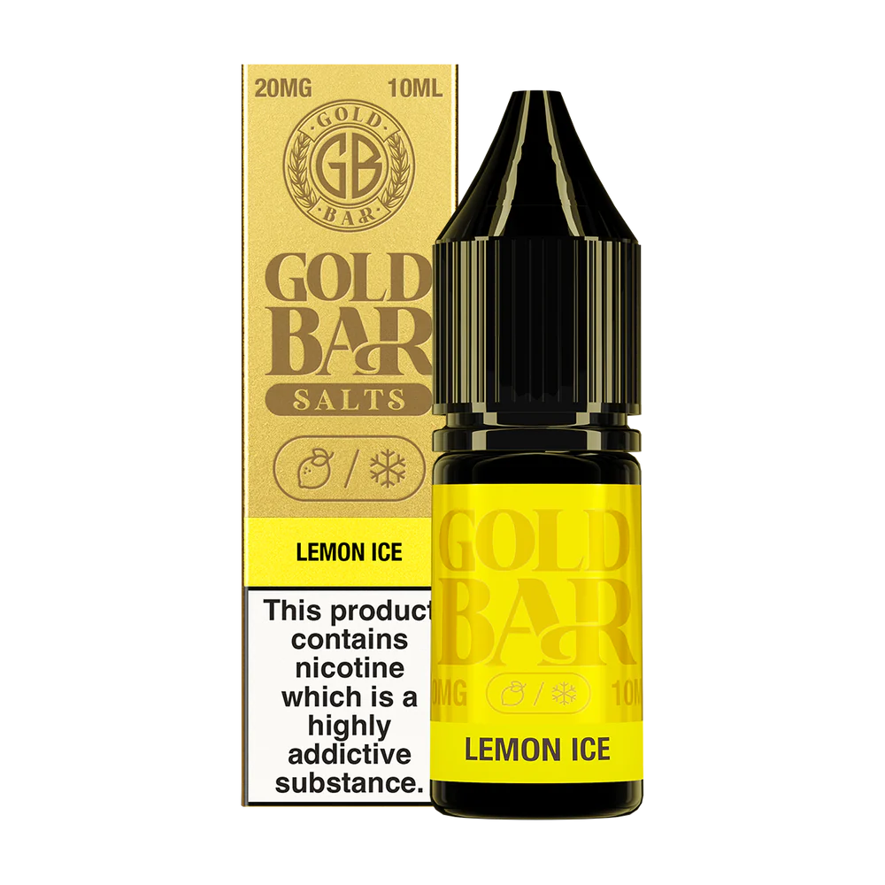 Lemon Ice Nic Salt by Gold Bar