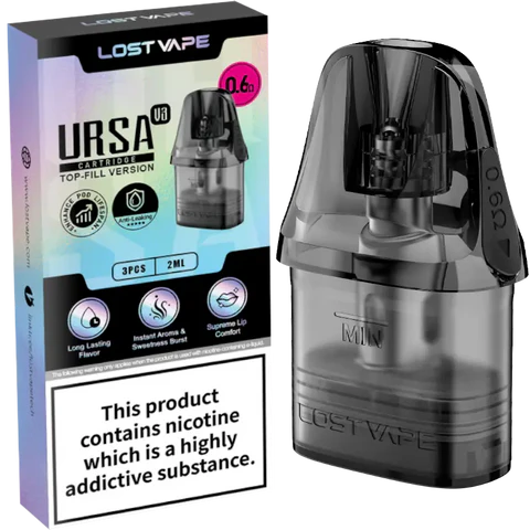 Lost Vape Ursa V3 Replacement Pods - 3 Pack