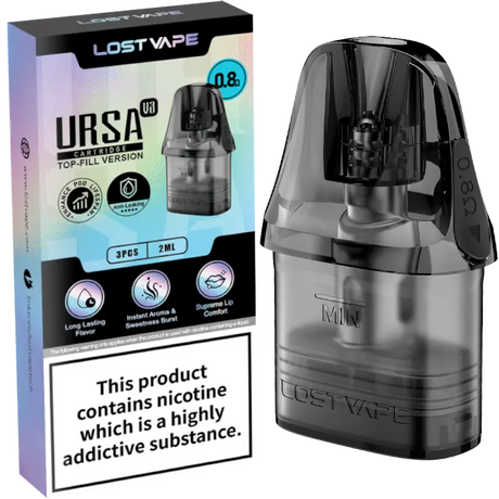 Lost Vape Ursa V3 Replacement Pods - 3 Pack